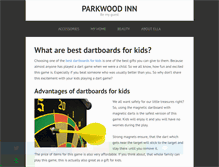 Tablet Screenshot of parkwoodinn.net